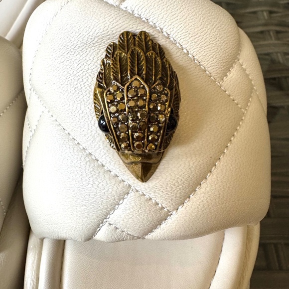 NIB Kurt Geiger Quilted London Puff Leather Slide size 7 - Picture 6 of 6